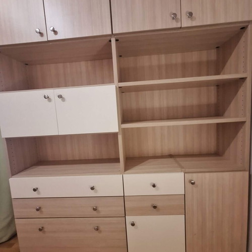 Modeco office bookcase, 2.00m height, 0.35m width, 0.70m length