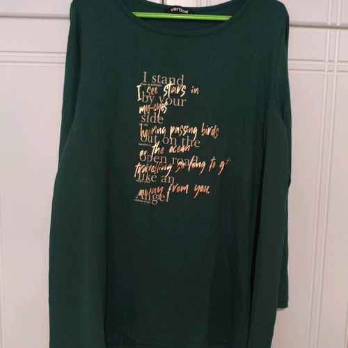 Plus Size S Blouse New Cypress With Mousseline