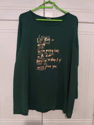Plus Size S Blouse New Cypress With Mousseline