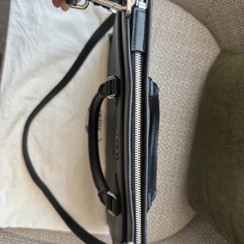 Prada Leather Briefcase black like new