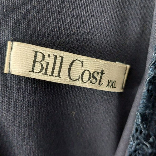 Bill Cost lace dress XXL dark blue like new with gift double lace orange blouse