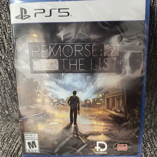 Remorse The List PS5 new, factory sealed