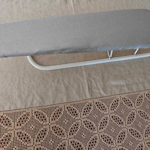 Folding Metal Ironing Board gray color like new