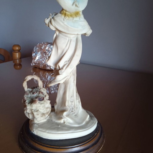 Decorative girl figurine, 26 cm