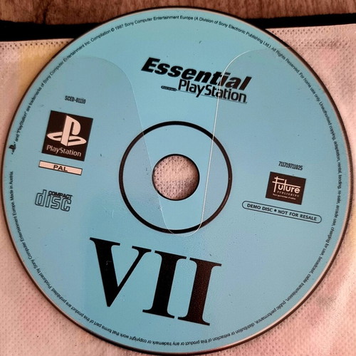 Playstation 1 demo used, pack of 10 Euro