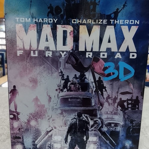 Mad Max Fury Road Blu-ray Steelbook used with 3D edition