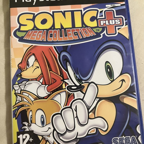 Sonic Mega Collection PS2 game used with manual