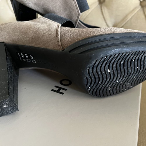 Hogan pumps, grey, size 40