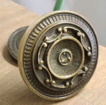 Antique door knob 1920 brass used