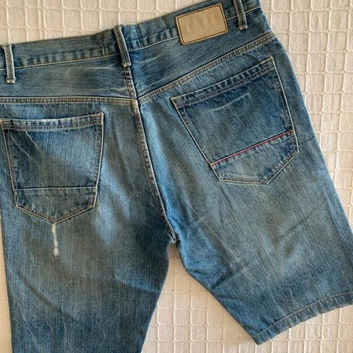 Pull & Bear denim shorts size S, blue