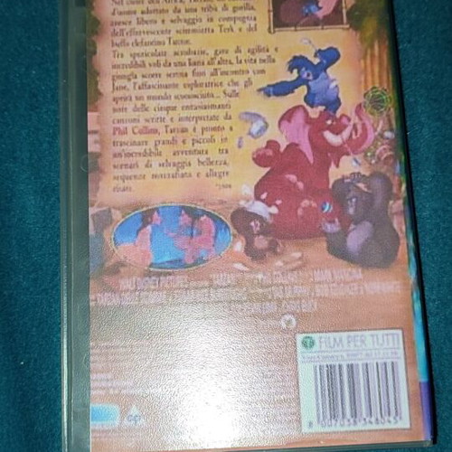 Tarzan VHS used, dubbed