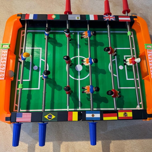 Foosball 25cm×35cm like new, iron rods