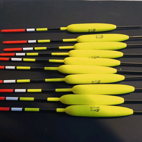 Fishing floats new, pack of 10, three grams