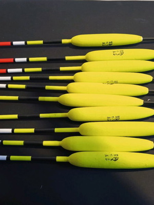 Fishing floats new, pack of 10, three grams