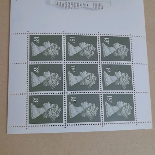 UK booklet stamps Financial Times new