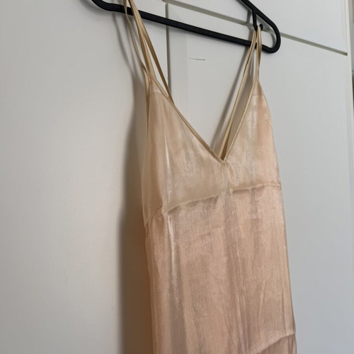 Esti Athens long nightgown new, beige and gold