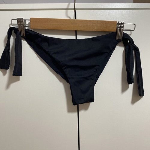 Black swimsuit with side ties size small like new lycra