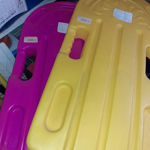 Swimming boards new, pack of 2, plastic