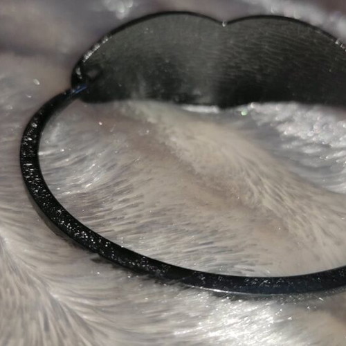 Women's bracelet like new heart-shaped silver