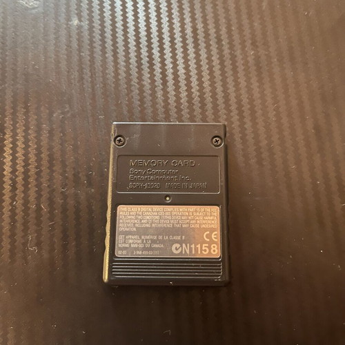 PlayStation 2 8 MB Sony memory card, genuine and authentic