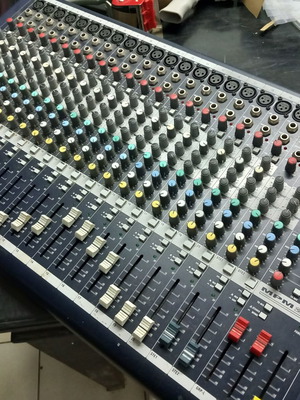 Soundcraft MPM 20/2 used 2 in line audio mixer