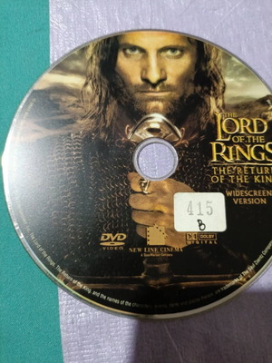 The Lord of the Rings: The Return of the King DVD σε widescreen έκδοση