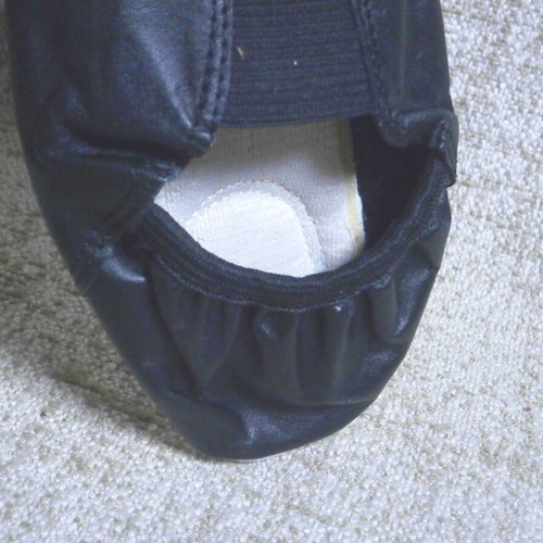 Soft Leather SHEDDO Ballet Shoes Size 31 New Black