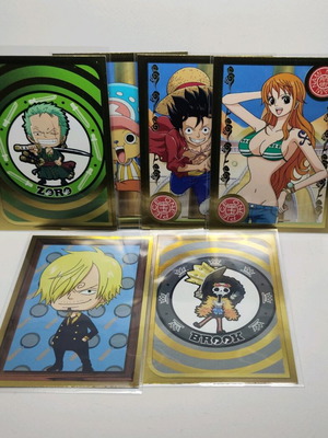 One Piece Epic Journey cards like new, pack of 6