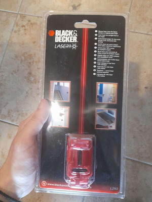 Black & Decker LZR3 Линеен лазерен нивелир с червена светлина нов