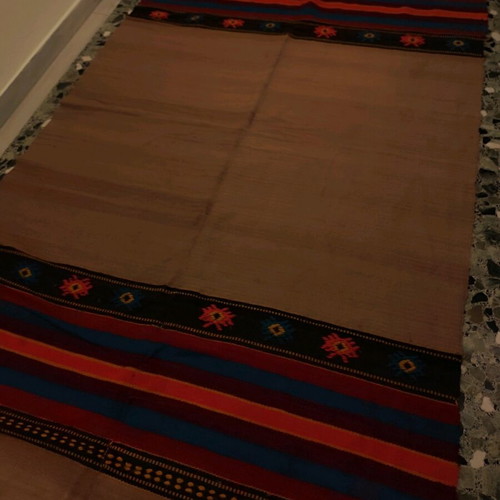 Handmade wool kilim 2.34x1.30 like new