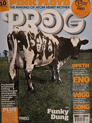 Περιοδικό Prog Οκτώβριος 2016 με Pink Floyd CD καινούργιο