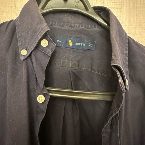 Polo Ralph Lauren shirt used, navy color, size XS-S