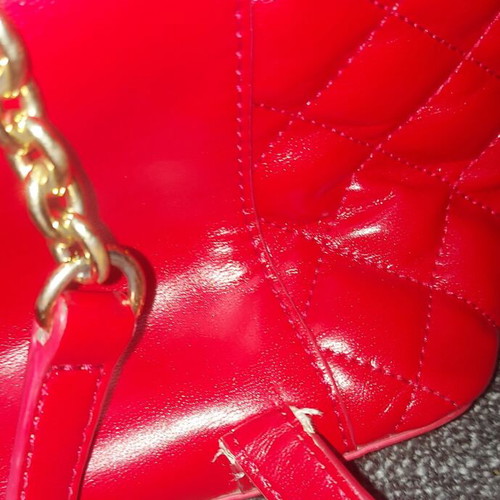 Moschino red backpack like new