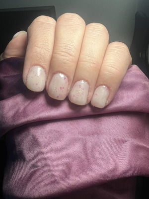 Press on nails καινούργιο, χειροποίητο σετ 10 τεμαχίων με κιτ