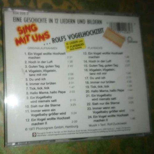 Rolf Zuckowski Sing Mit Uns CD new 1977