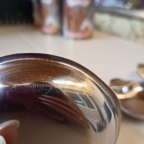 Vianox 18/8 Vintage Stainless Steel Serving Bowls Set of 5 like new