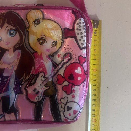 Bratz Y2K pink insulated lunch box used, kids food bag