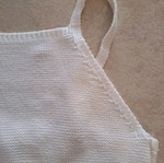 Crop top Pull & Bear like new, white with adjustable straps