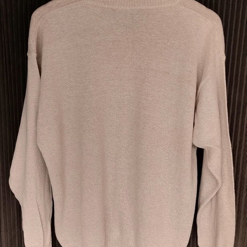 Men's Italian light sweater used, ecru, size L