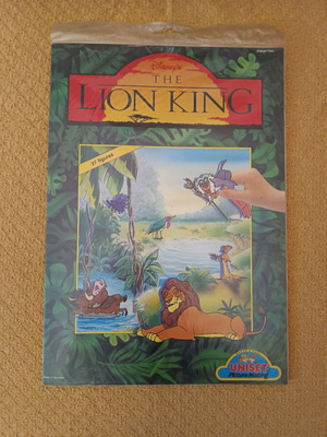Lion King sticker album new New Old Stock