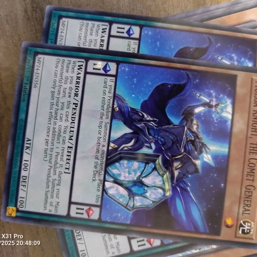 Moissa Knight, the Comet General Yu-Gi-Oh card like new