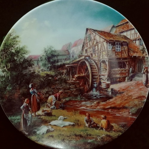 Bradex Wall Plate Collection. Reichenbach, fine porcelain Germany 92'-93'