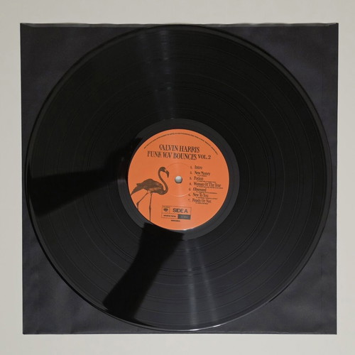 Calvin Harris Funk Wav Bounces Vol. 2 Black Vinyl like new