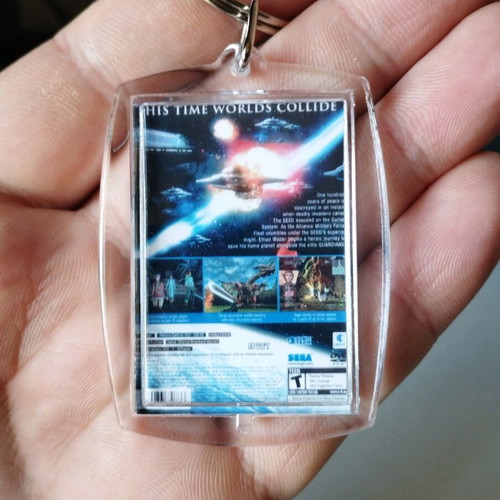 Phantasy Star Universe PS2 keychain