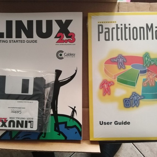 Caldera Open Linux 2.3 with Partition Magic 4.0