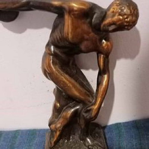 Bronze Discobolus 19 cm new