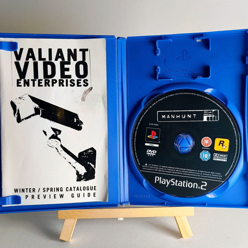 Manhunt PlayStation 2 (PS2) used with acrylic case