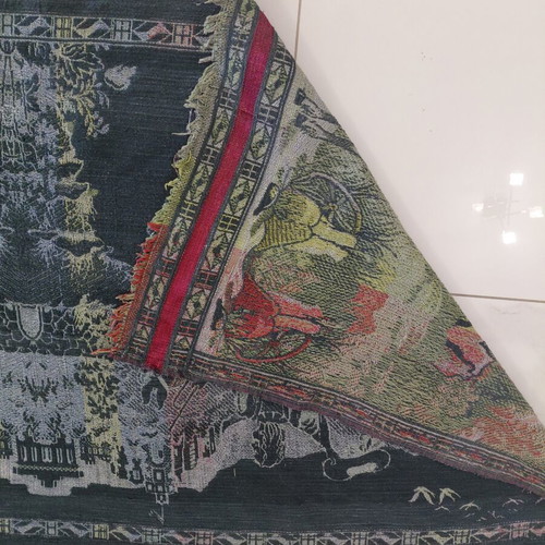 Vintage woven wall tapestry from the 1960s, like new, 1.52×0.85m