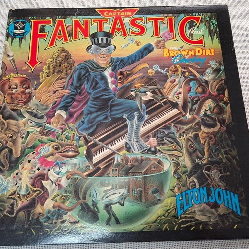 Elton John Captain Fantastic And The Brown Dirt Cowboy LP σαν καινούργιο, rock
