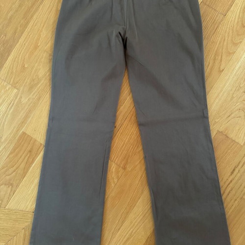 Zara Basic cotton straight pants like new, beige